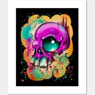 LollipopSkull Posters and Art